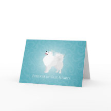 American Eskimo Dog Pet Loss Sympathie Design
