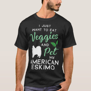 American Eskimo Dog Sigarenliefhebber eigenaar Ker T-shirt