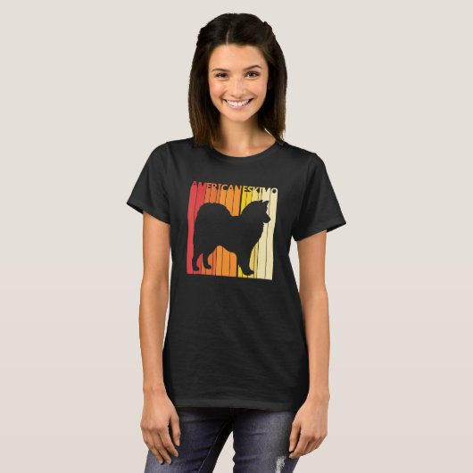 American Eskimo Dog T-shirt (Voorkant volledig)