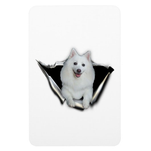 American Eskimo Lovers Magneet (Verticaal)