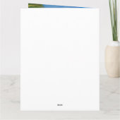 American Eskimo op Beach, zomercadeau voor hondenl Kaart (Achterkant)