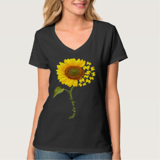 American Eskimo Sunflower Eskie T-shirt