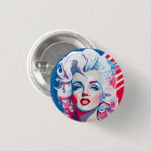 american fan 16 ronde button 3,2 cm (Voorkant /achterkant)