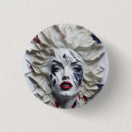 american fan 29 ronde button 3,2 cm