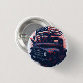 american fan 6 ronde button 3,2 cm (Voorkant /achterkant)
