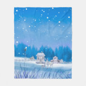 American Farm Signature Fleece Blanket Deken (Voorkant)