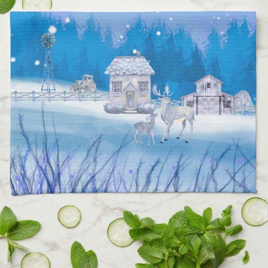 American Farm Signature Kitchen Towels Theedoek (Gevouwen)