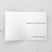 American Fighter Liberty Tribute Bedankkaart (Binnen)