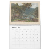 American Fine Art Waterverf Rural America Scenes Kalender (Feb 2026)