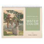 American Fine Art Waterverf Rural America Scenes Kalender (Hoes)