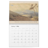 American Fine Art Waterverf Rural America Scenes Kalender (Jan 2026)
