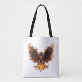 American Fire Bird  Tote Bag