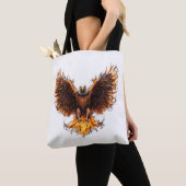 American Fire Bird  Tote Bag (Dichtbij)