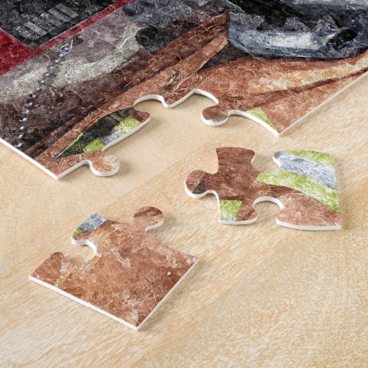 American Fire Truck Legpuzzel (Zijkant)