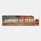 American First Sticker (Voorkant)