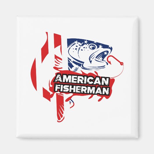 American fisherman magneet (Voorkant)