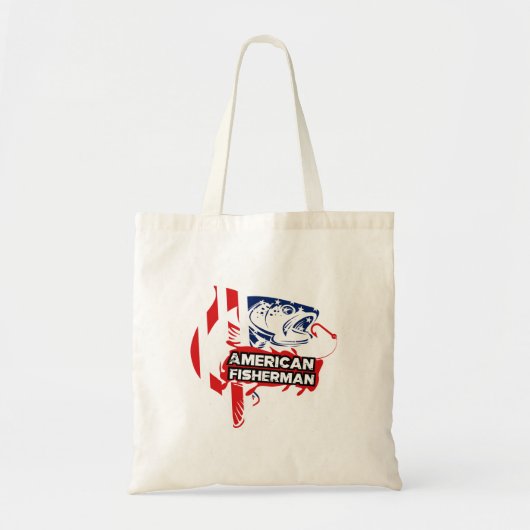 American fisherman tote bag (Voorkant)
