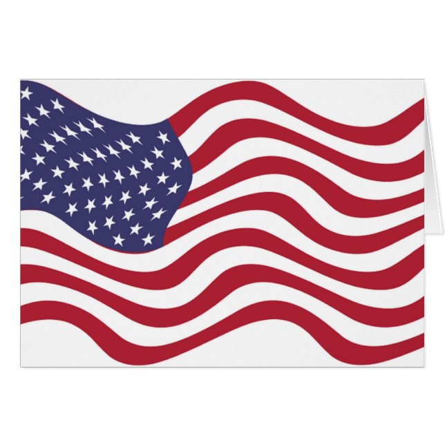 AMERICAN FLAG (Voorkant Horizontaal)