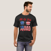 American Flag 4th Of July Squad 4th Of July T-shirt (Voorkant volledig)