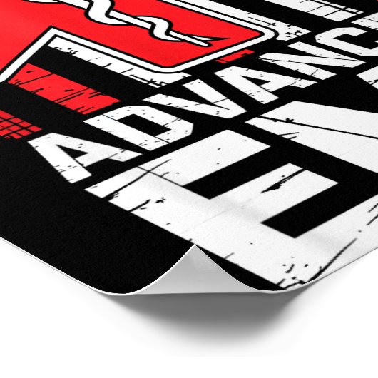 American Flag Advanced Emt Aemt Medical Technician Poster (Hoek)