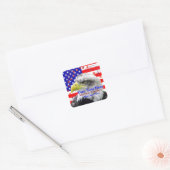 American Flag And Eagle Stickers (Envelop)