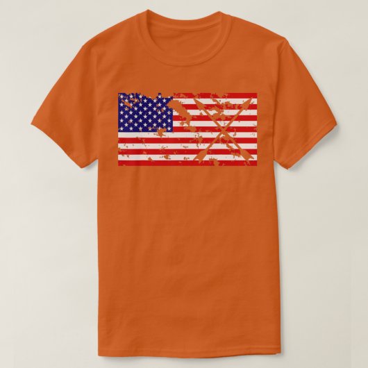 American Flag Archery Archery Team Gift  T-shirt (Design voorkant)