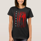 American Flag Archery T-shirt (Voorkant)