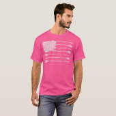 American Flag Arrow Archery Bowhunting Archer Hunt T-shirt (Voorkant volledig)