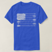 American Flag Arrow Archery Bowhunting Gifts Arche T-shirt (Design voorkant)