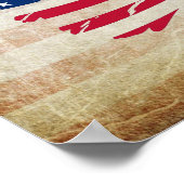 AMERICAN FLAG ART POSTER (Hoek)