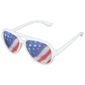 AMERICAN FLAG AVIATOR ZONNEBRIL (Gekanteld)