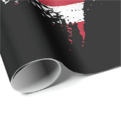 American Flag Basketball Player Cadeaupapier (Rol Hoek)