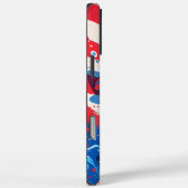 American Flag Bass Vist telefoonhoesje Patriottisc Case-Mate iPhone Case (Achterkant / Rechts)