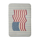 American Flag Bath Mat (Voorkant Verticaal)