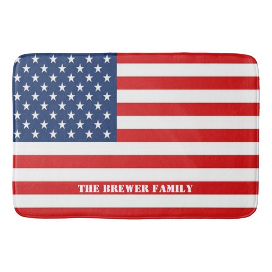 American Flag Bath Mat (Voorkant)