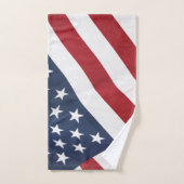 American Flag Bath Towel Set Bad Handdoek (Handdoek)