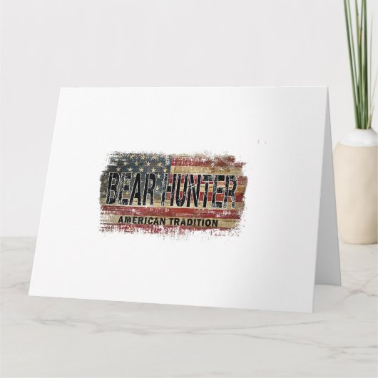 American Flag Beer HunterAmerican Flag Beer Hunter Kaart (Voorkant)