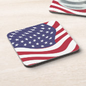 AMERICAN FLAG BIER ONDERZETTER (Linkerzijde)