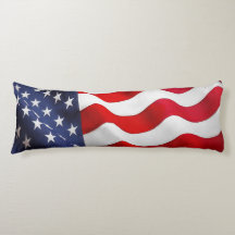 American Flag Body Pillow
