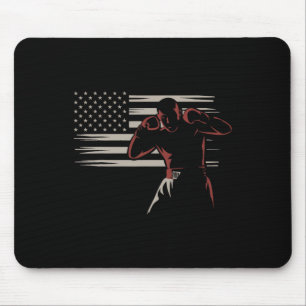 American Flag Boxer  stijl Boksen liefhebbers Muismat