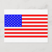 AMERICAN FLAG BRIEFKAART (Voorkant)