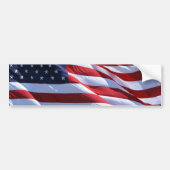 AMERICAN FLAG BUMPERSTICKER (Voorkant)