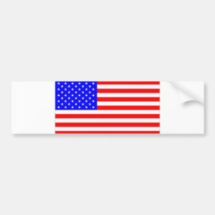 AMERICAN FLAG BUMPERSTICKER
