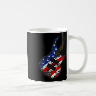 American Flag Byss Gitaar Verenigde Staten Onafhan Koffiemok