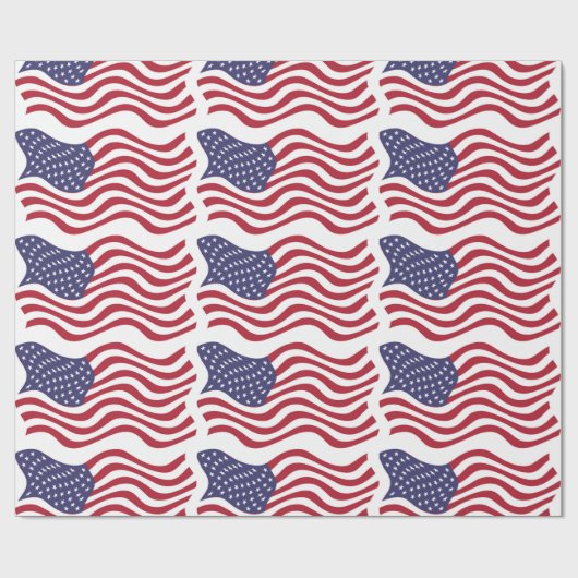AMERICAN FLAG CADEAUPAPIER (Vlak)