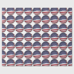 AMERICAN FLAG CADEAUPAPIER
