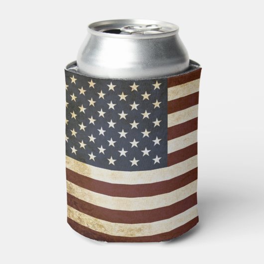 AMERICAN FLAG CAN COOLER (Blikje Voorkant)