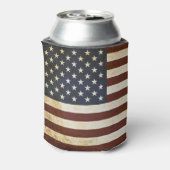 AMERICAN FLAG CAN COOLER (Blikje Achterkant)