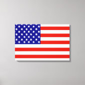AMERICAN FLAG CANVAS AFDRUK (Voorkant)
