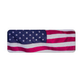 American Flag cap Etiket (Voorkant)